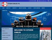 Tablet Screenshot of citizencable.com